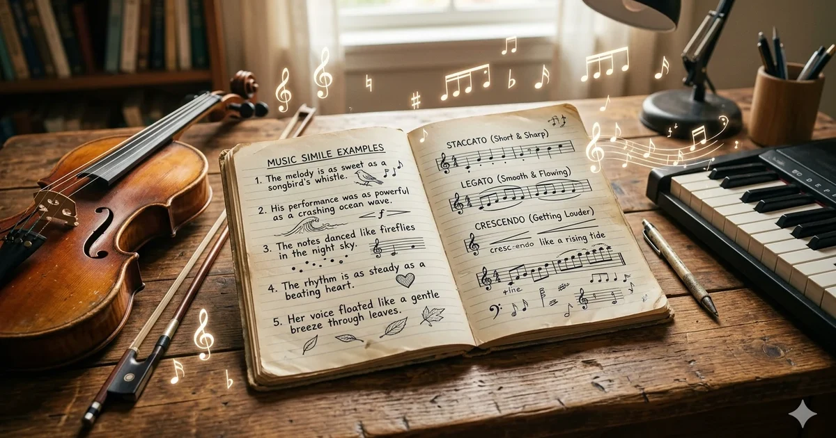 music simile