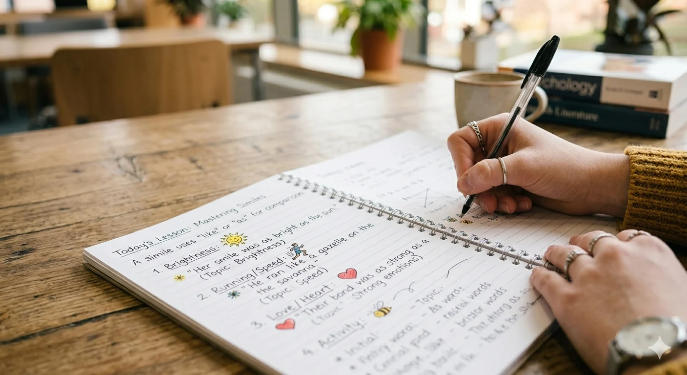 general simile by topic