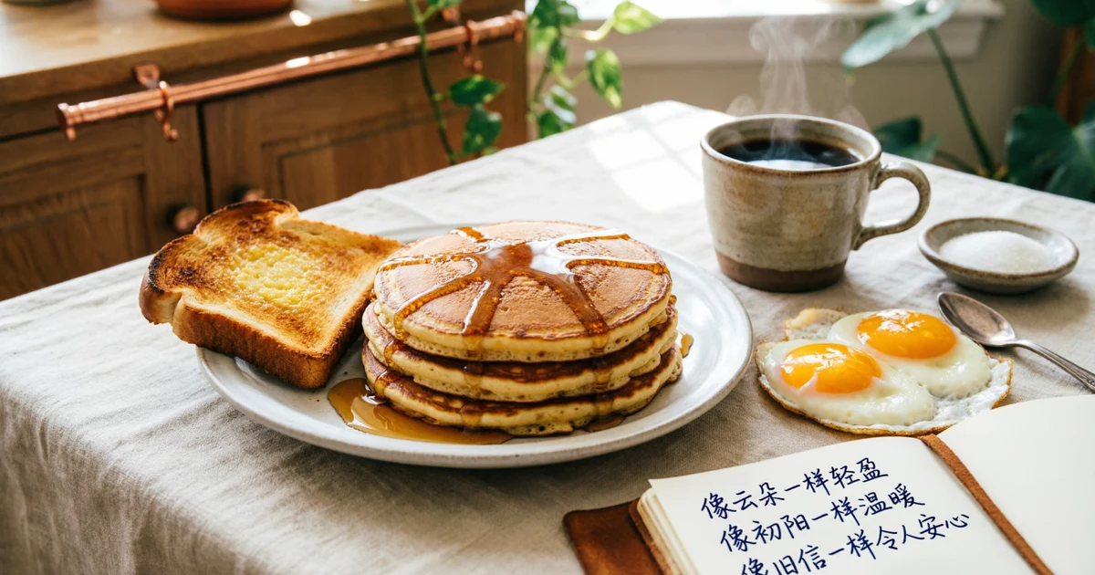 simile for breakfast