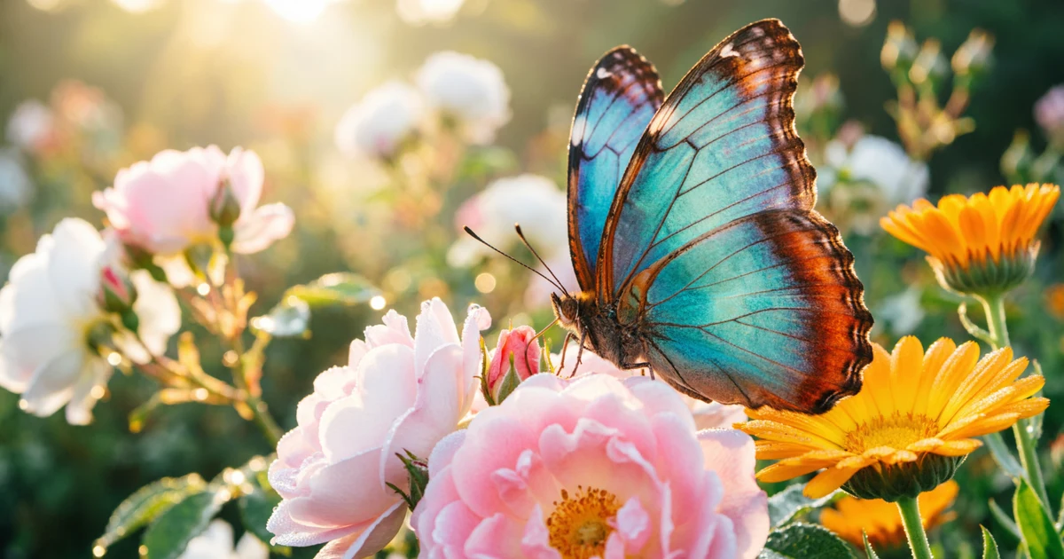 simile for butterfly