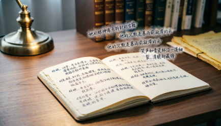 simile for character description
