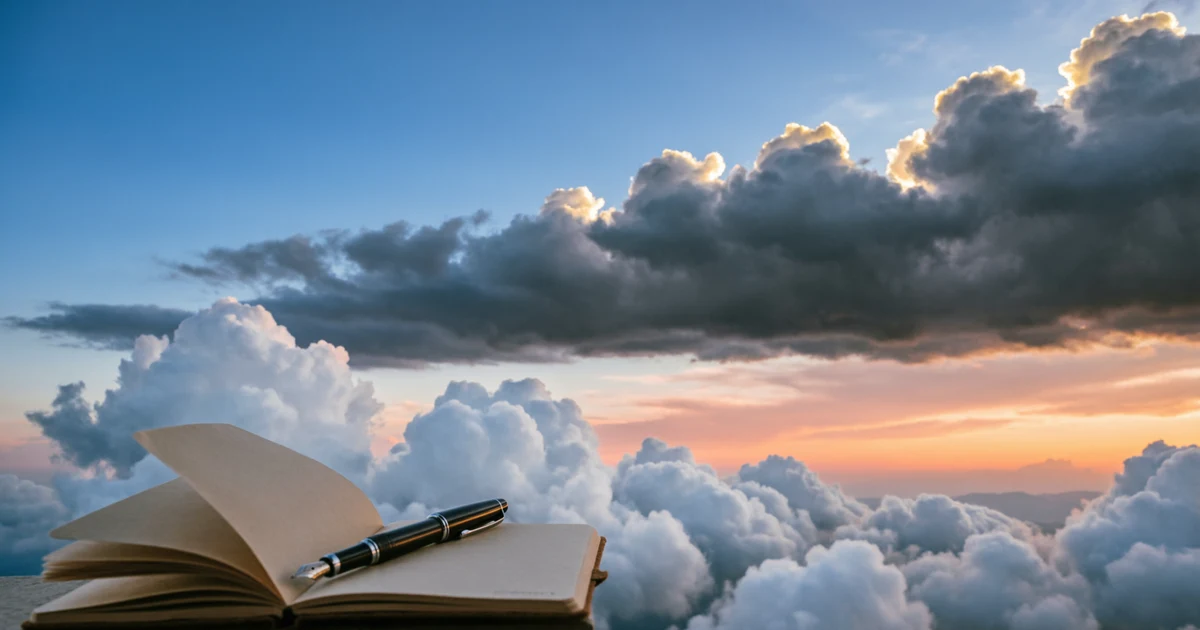 simile for cloud