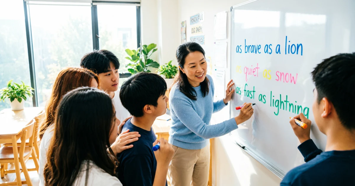 simile for esl students