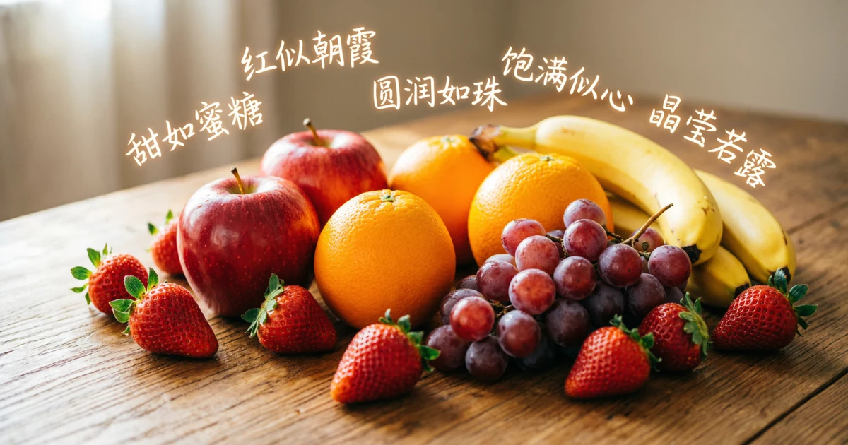simile for fruit