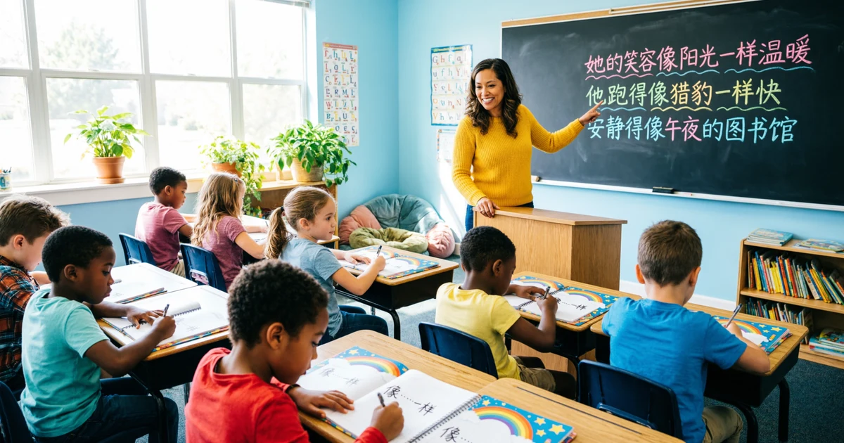 simile for grade 3