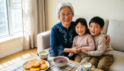 simile for grandmother