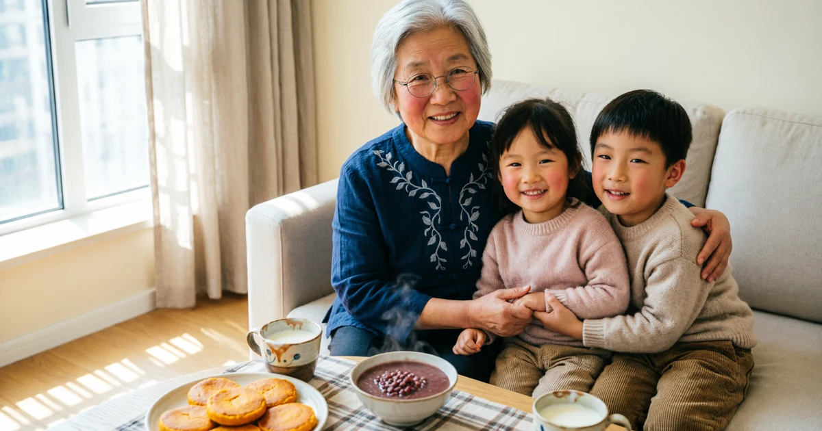 simile for grandmother