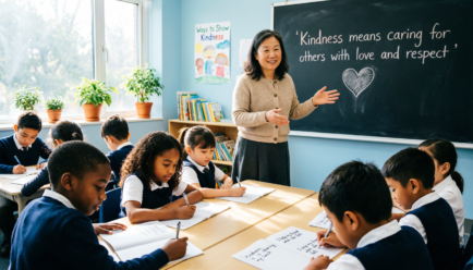 Warm kindness example