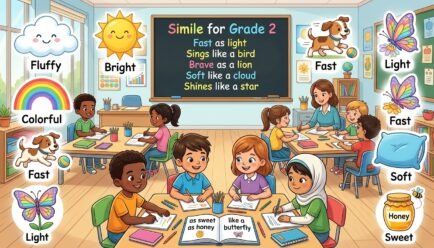 : Simile for Grade 2 with easy examples and fun learning activities