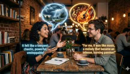 simile for dialogue