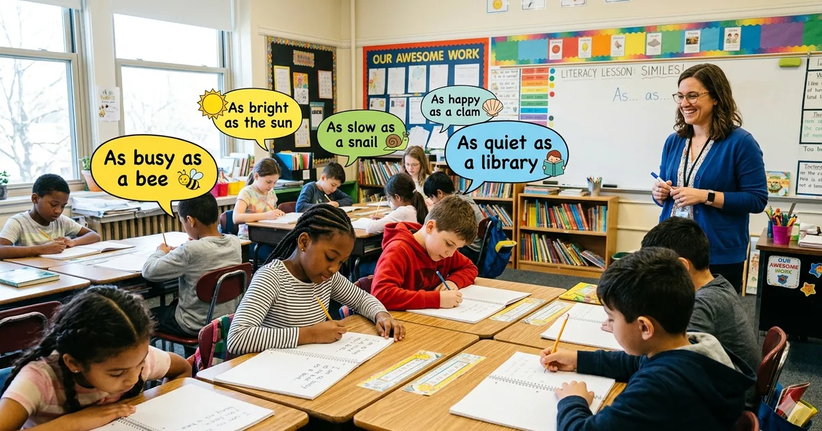 school simile