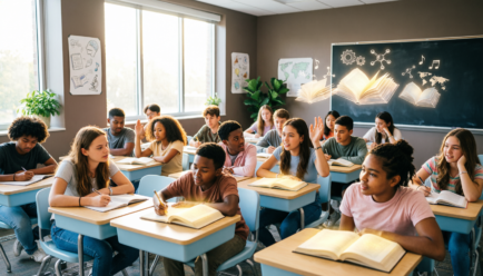 Classroom learning environment for simile and metaphor practice