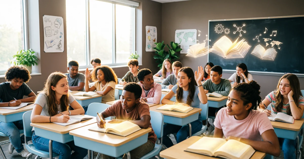 Classroom learning environment for simile and metaphor practice